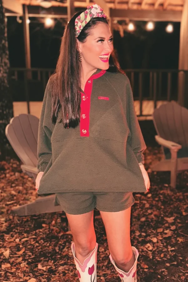 BC Green Fleece Set-Brianna Cannon Online