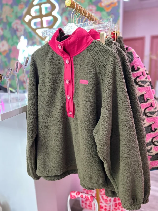 BC Green Fleece Set-Brianna Cannon Online