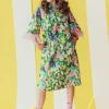 BC Midi Caftan - Sparkling Blossoms PRE-ORDER (Est. Ship 3/18)-Brianna Cannon Outlet