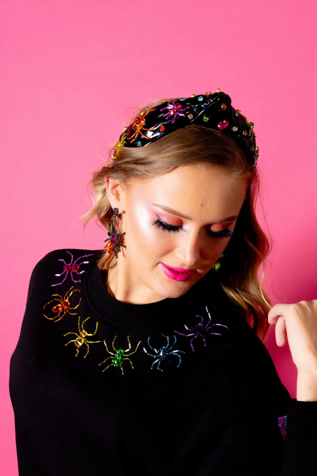 bc_rainbow_spiders_sweats_0.webp BC Rainbow Spiders Sweatshirt-Brianna Cannon Clearance