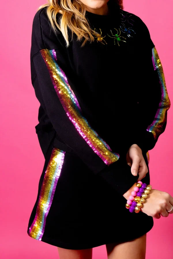 BC Rainbow Spiders Sweatshirt-Brianna Cannon Clearance