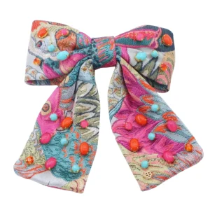 Bird Bam Bow Barrette With Cabochons-Brianna Cannon Fashion