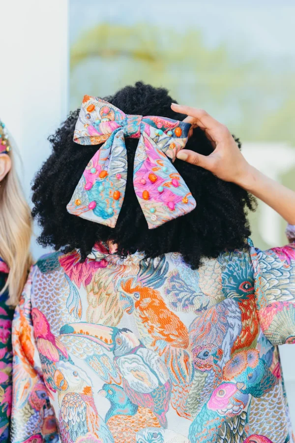 Bird Bam Bow Barrette With Cabochons-Brianna Cannon Fashion