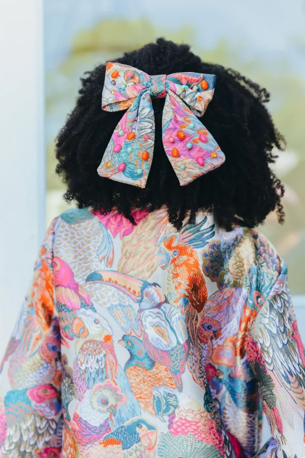 Bird Bam Bow Barrette With Cabochons-Brianna Cannon Fashion