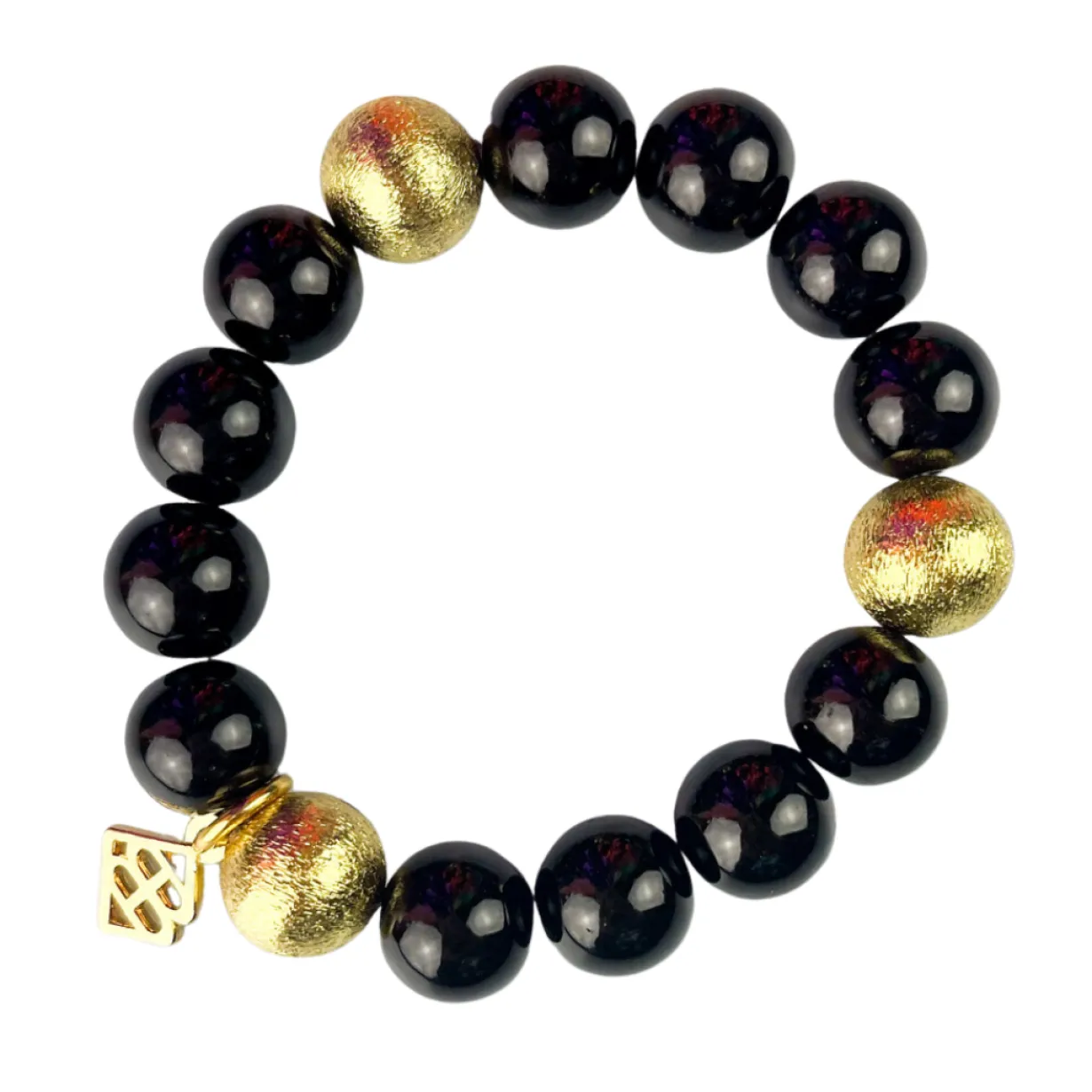black_beaded_brianna_brac_0.webp Black Beaded Brianna Bracelet-Brianna Cannon New