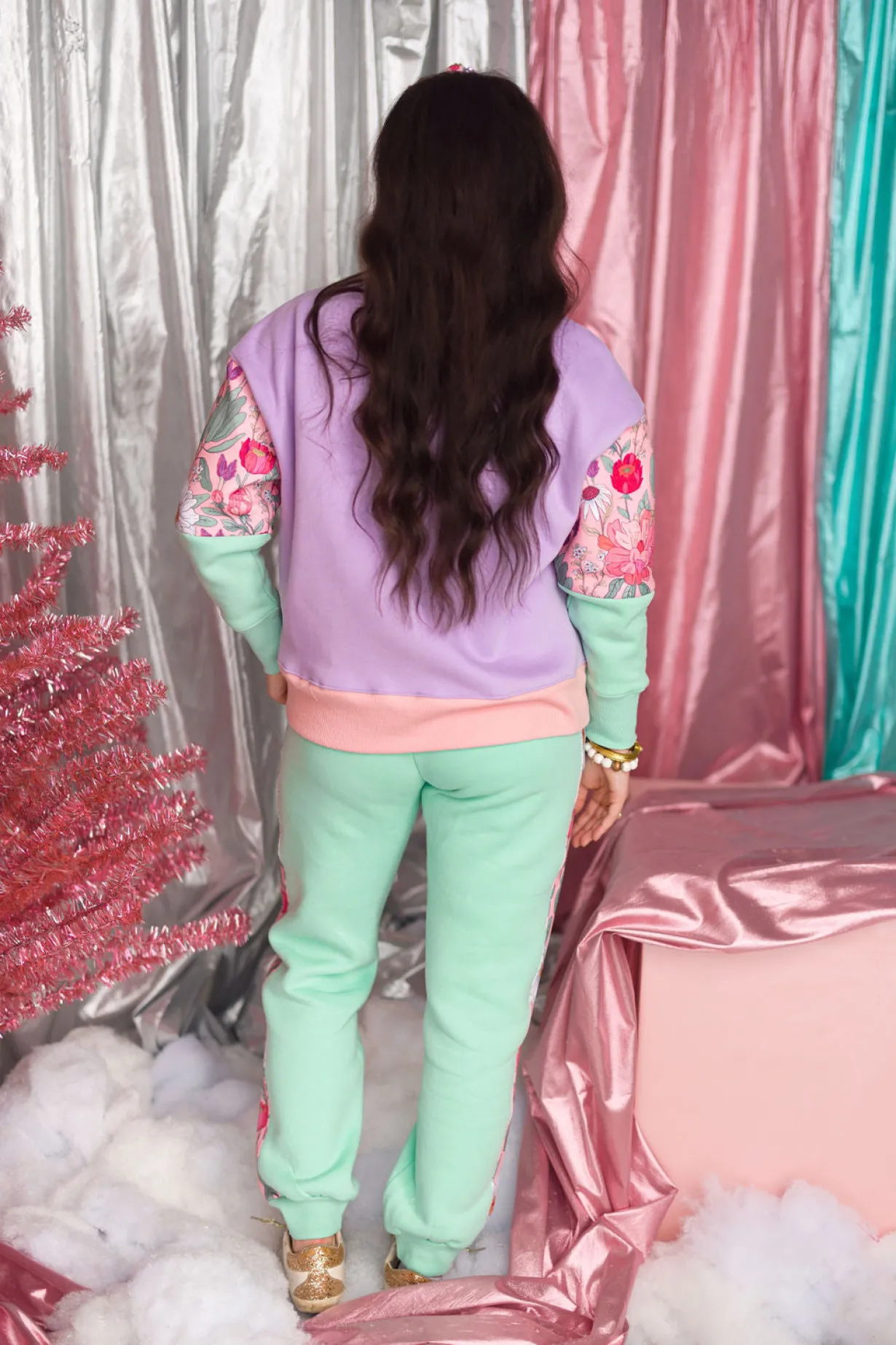 blessed_floral_fleeceline_4.webp BLESSED Floral Fleece-Lined Sweatshirt-Brianna Cannon Hot