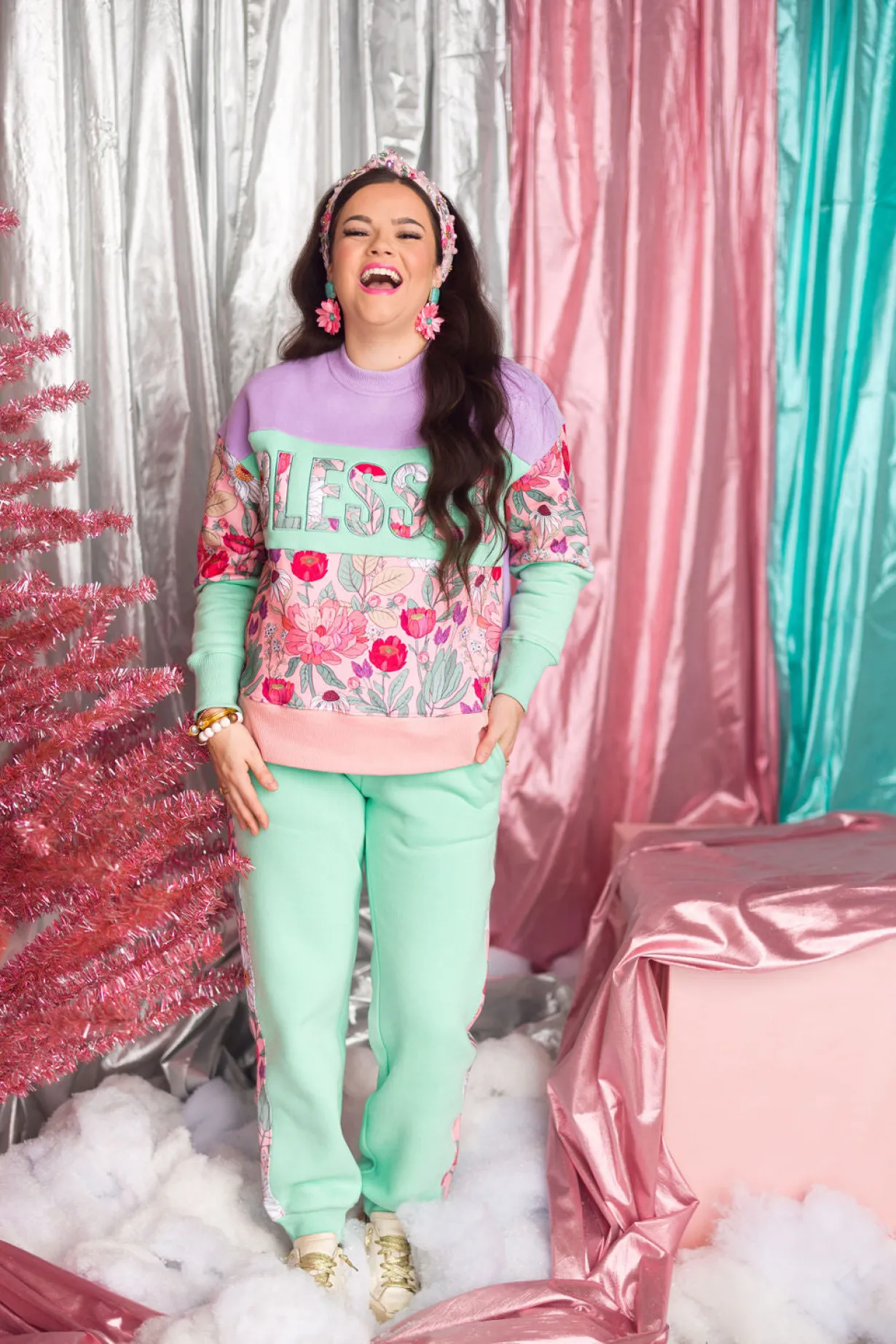 blessed_floral_fleeceline_9.webp BLESSED Floral Fleece-Lined Sweatshirt-Brianna Cannon Hot