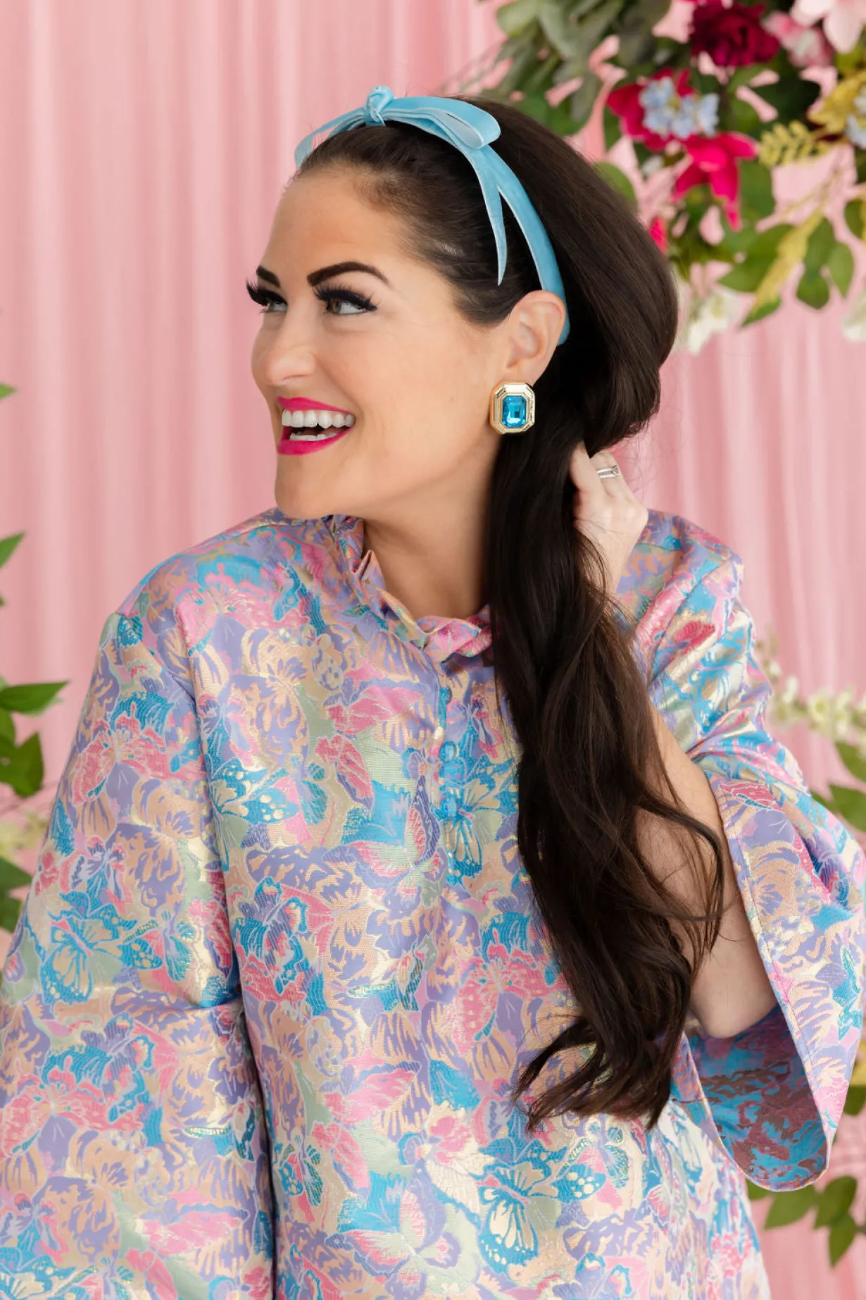 blue_jeweled_studs_3.webp Blue Jeweled Studs-Brianna Cannon Fashion