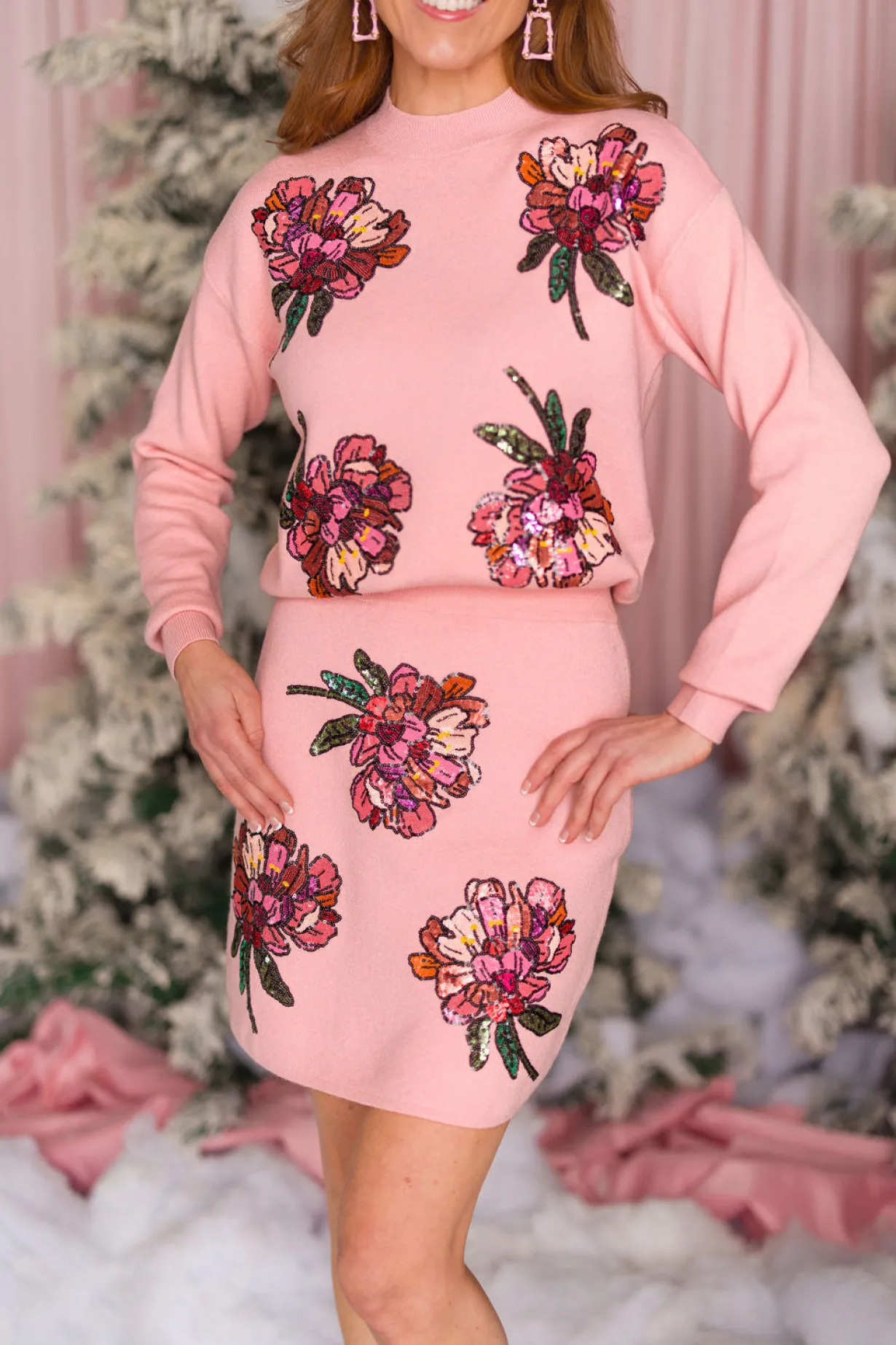 blushing_pink_floral_swea_10.webp Blushing Pink Floral Sweater-Brianna Cannon Sale