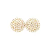 Bouquet Button Stud in Ivory-Brianna Cannon Fashion