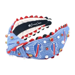 Buffalo Bills Adult Cross Stitch Headband-Brianna Cannon New
