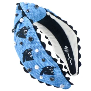 Carolina Panthers Adult Cross Stitch Headband-Brianna Cannon Hot