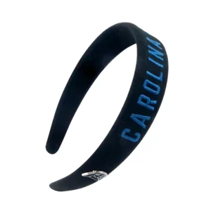 Carolina Panthers Thin Embroidered Headband-Brianna Cannon Sale