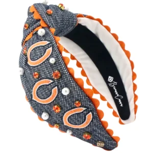 Chicago Bears Adult Cross Stitch Headband-Brianna Cannon Outlet