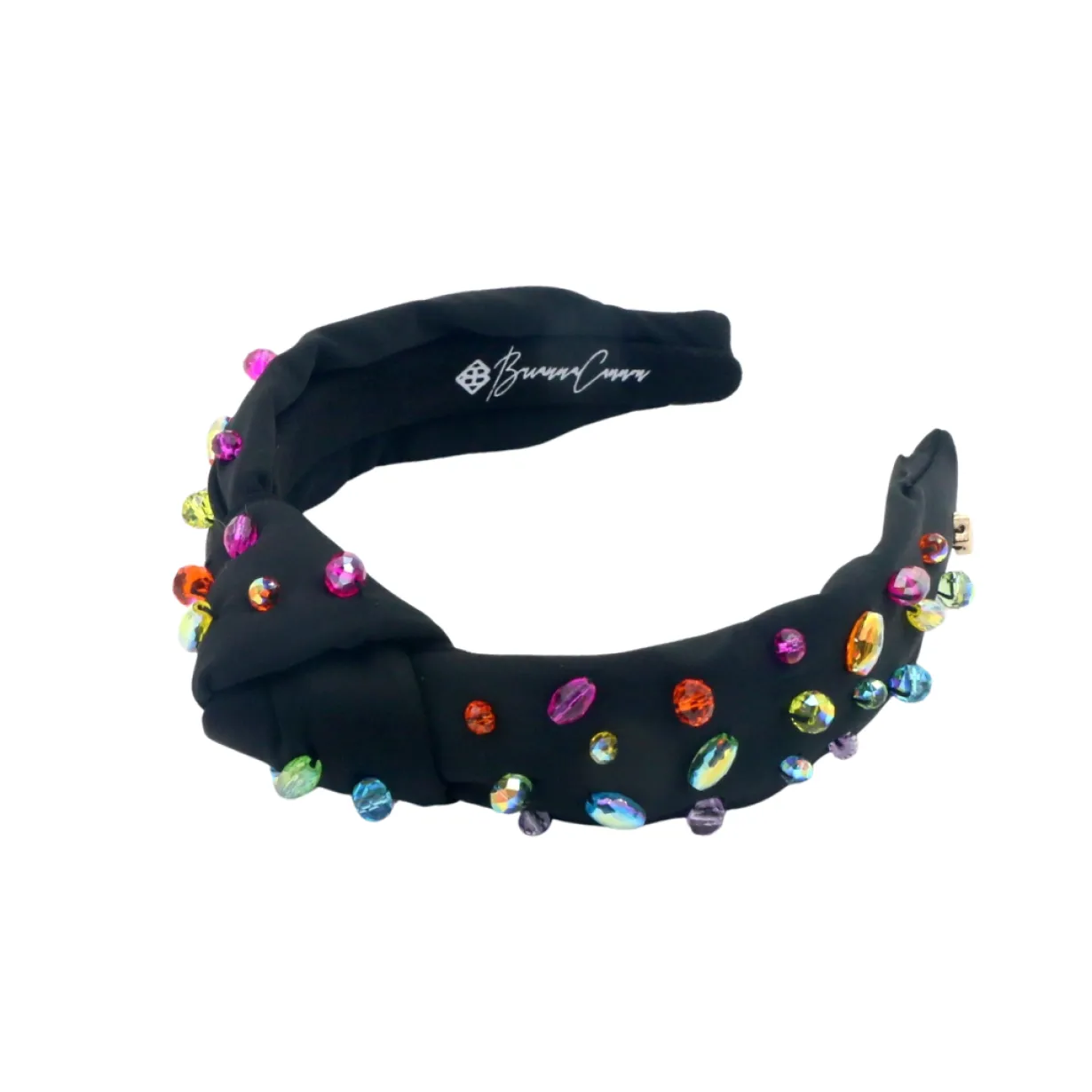 child_size_black_headband_1.webp Child Size Black Headband with Rainbow Beads-Brianna Cannon Best