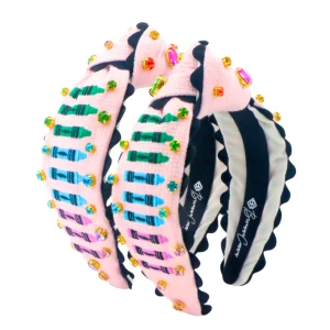 Child Size Colorful Crayons Cross Stitch-Brianna Cannon Fashion