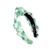 Child Size Green Iridescent Sequin Headband-Brianna Cannon Hot