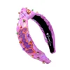 Child Size Metallic Iridescence SPOOKY Headband with Crystals-Brianna Cannon Sale