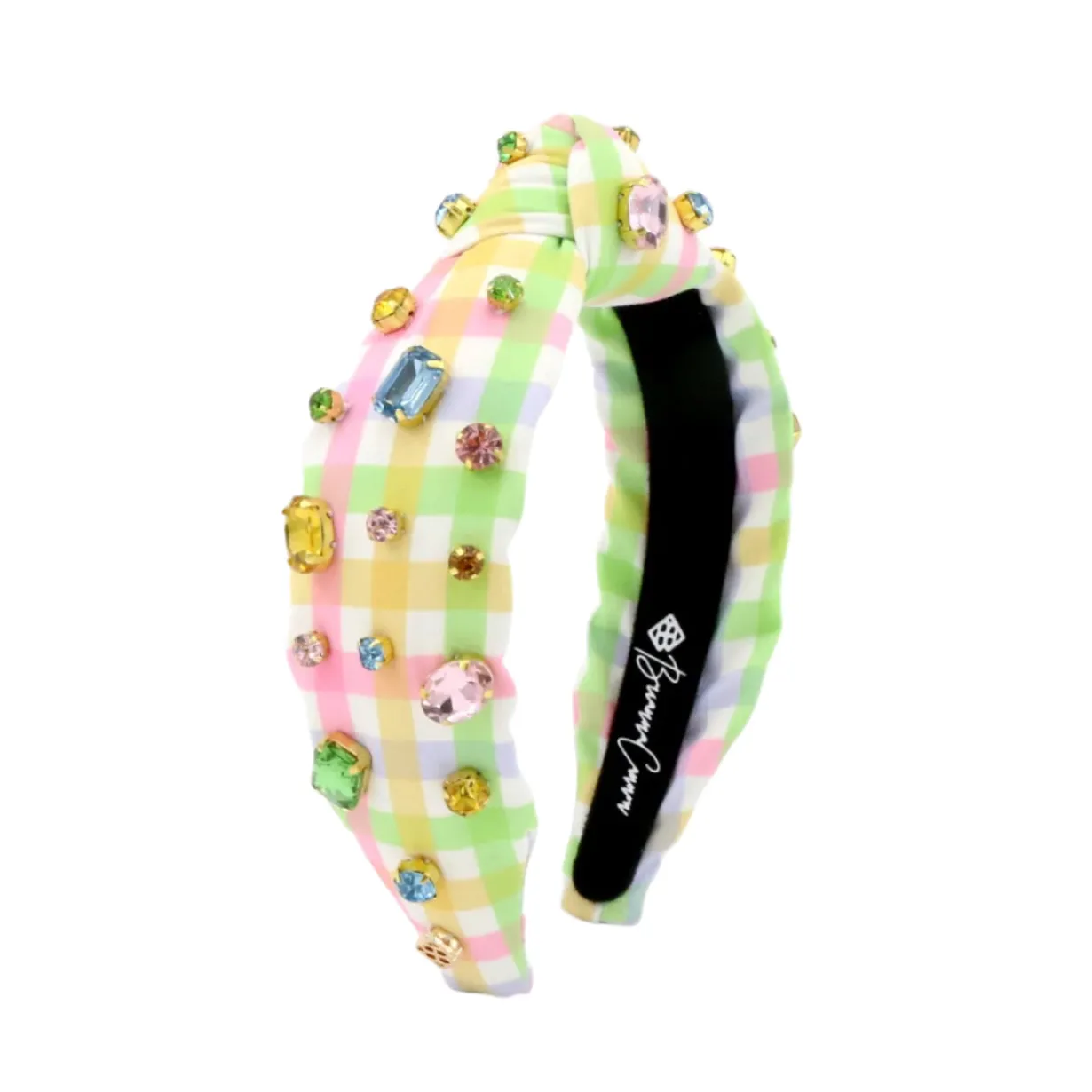 child_size_multicolor_gin_1.webp Child Size Multicolor Gingham Headband-Brianna Cannon Online