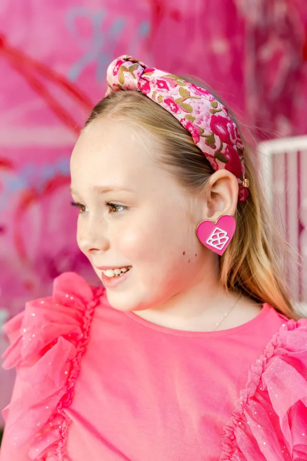 Child Size Rose Garden Brocade Headband-Brianna Cannon Fashion