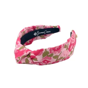 Child Size Rose Garden Brocade Headband-Brianna Cannon Fashion