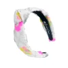 Child Size Sequin Headband with Bright Flowers-Brianna Cannon Fashion