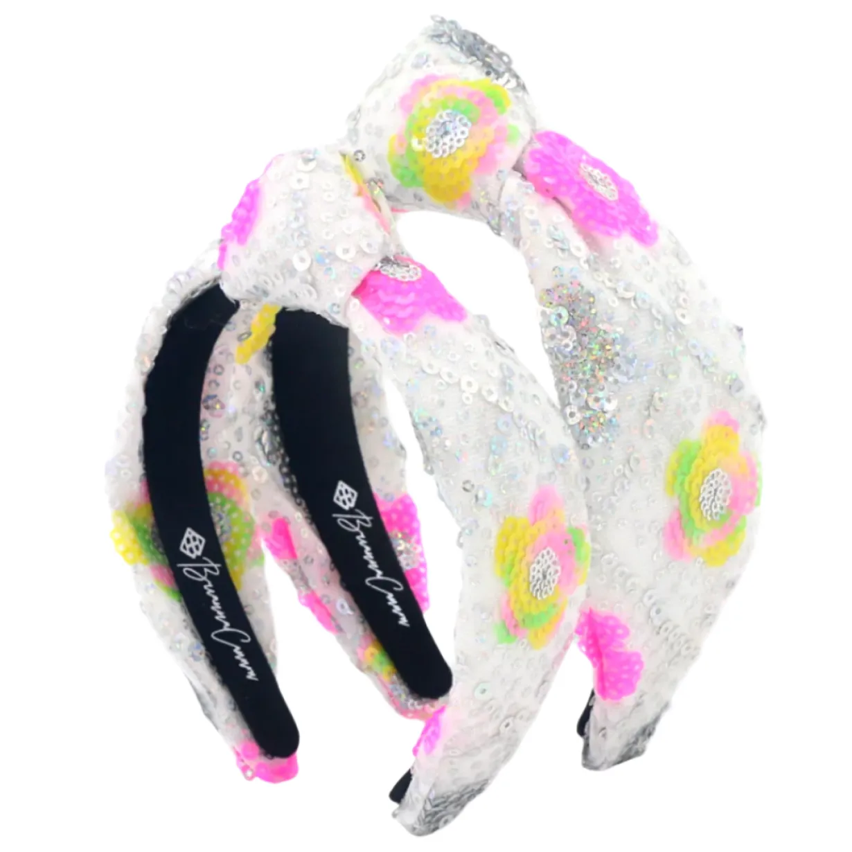 child_size_sequin_headban_2.webp Child Size Sequin Headband with Bright Flowers-Brianna Cannon Fashion