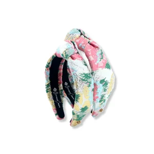 Child Size Spring Floral Brocade Headband-Brianna Cannon New