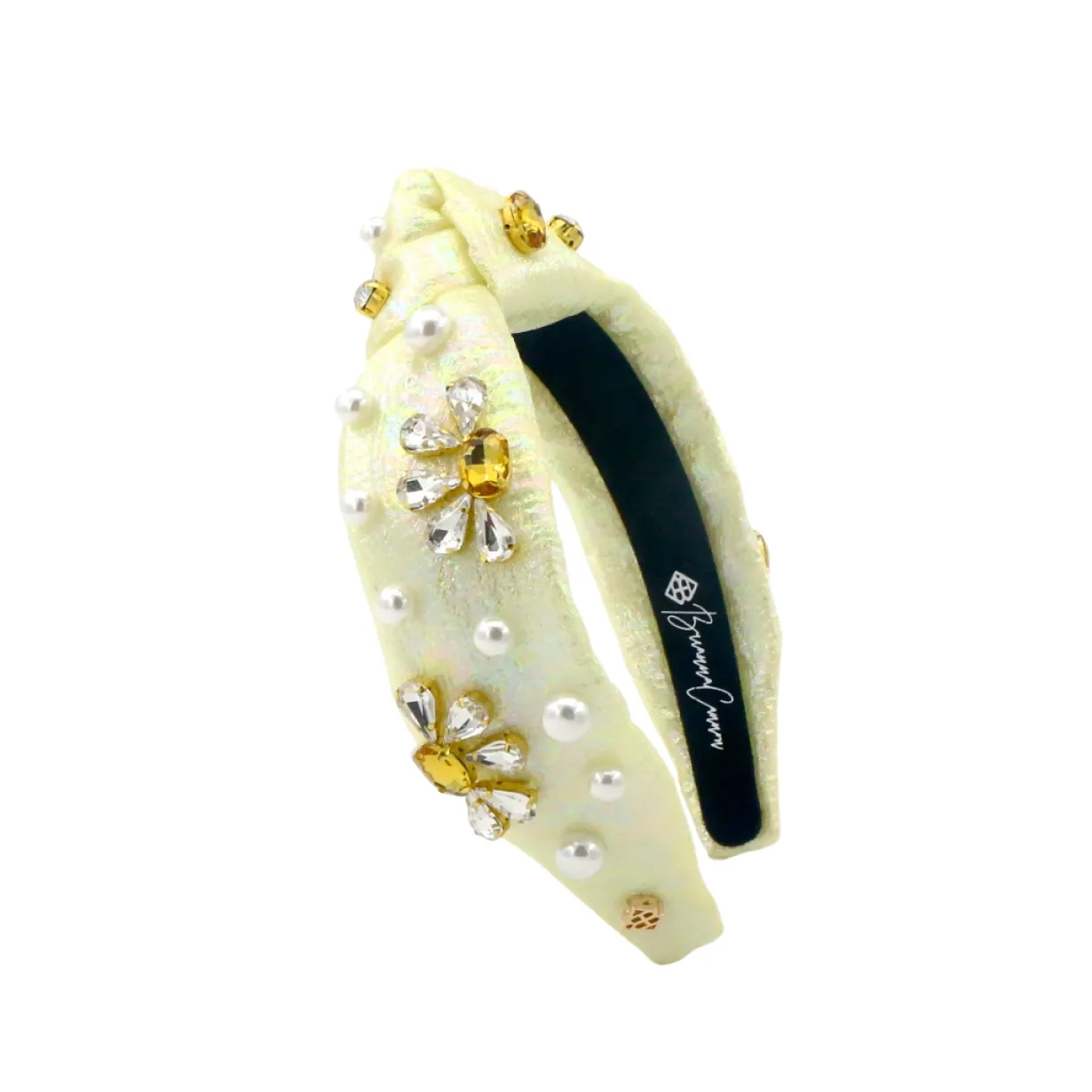 child_size_yellow_shimmer_0.webp Child Size Yellow Shimmer Daisy Headband-Brianna Cannon Clearance