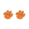 Clemson Pavé Logo Studs-Brianna Cannon New