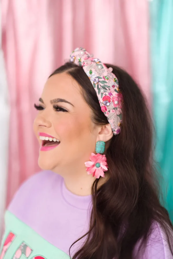 Cold Weather Cuties Floral Headband-Brianna Cannon Clearance