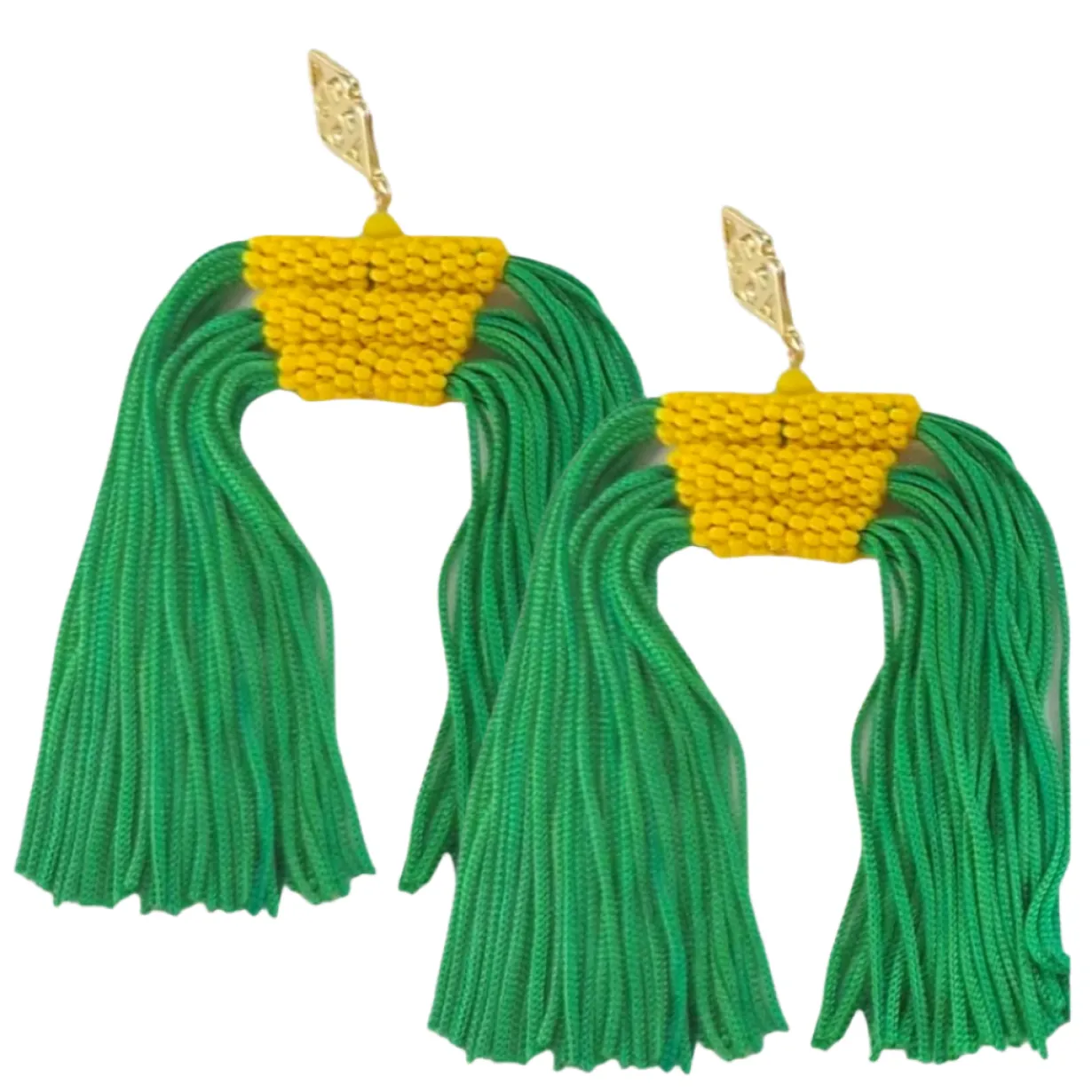 color_block_tassel_earrin_0-11.webp Color Block Tassel Earrings - Green and Gold-Brianna Cannon Discount