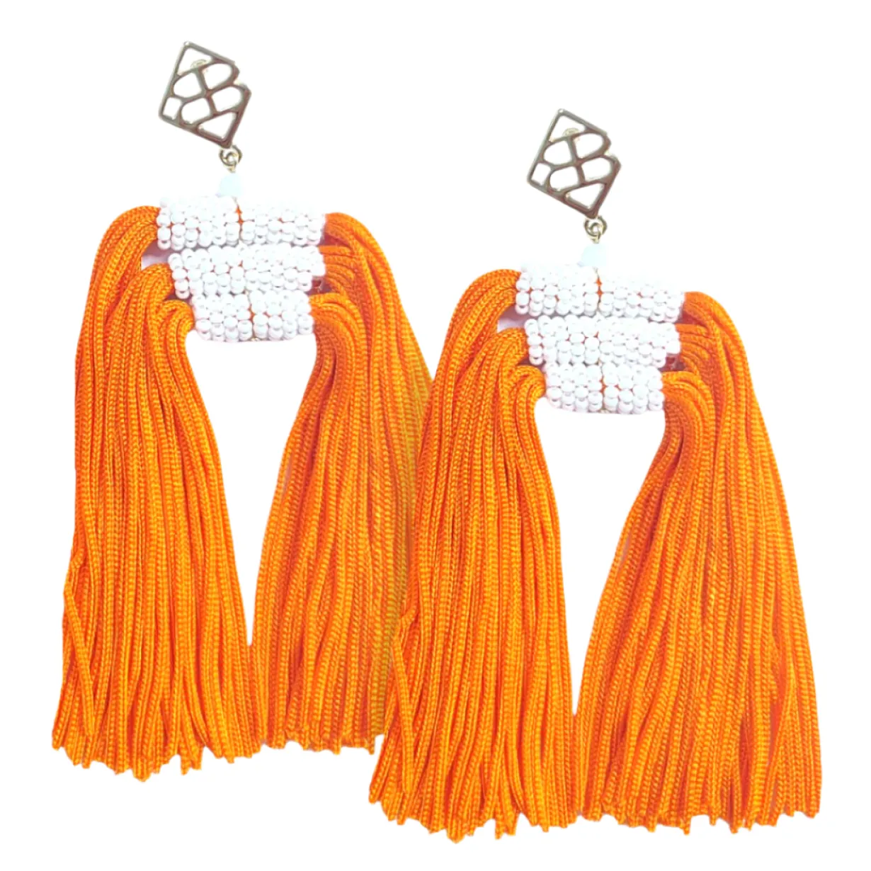 color_block_tassel_earrin_0-9.webp Color Block Tassel Earrings - Orange and White-Brianna Cannon New