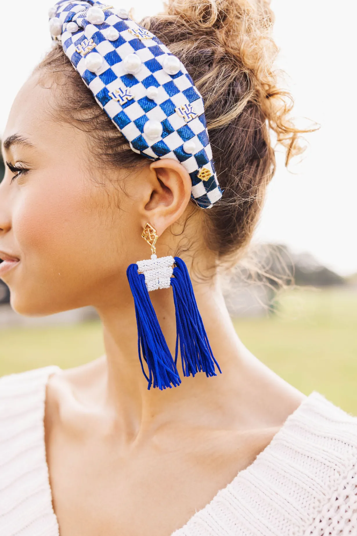 color_block_tassel_earrin_1.webp Color Block Tassel Earrings - Blue and White-Brianna Cannon Best