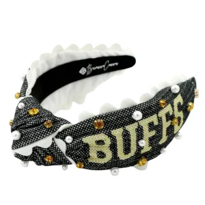 Colorado Adult Size BUFFS Cross Stitch Headband-Brianna Cannon Best