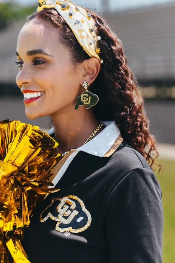 Colorado Buffaloes Logo Earring-Brianna Cannon New