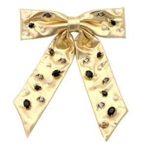 Colorado Gold Bow Barrette-Brianna Cannon New