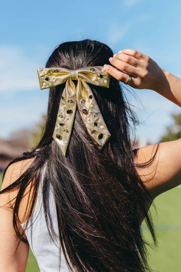 Colorado Gold Bow Barrette-Brianna Cannon New