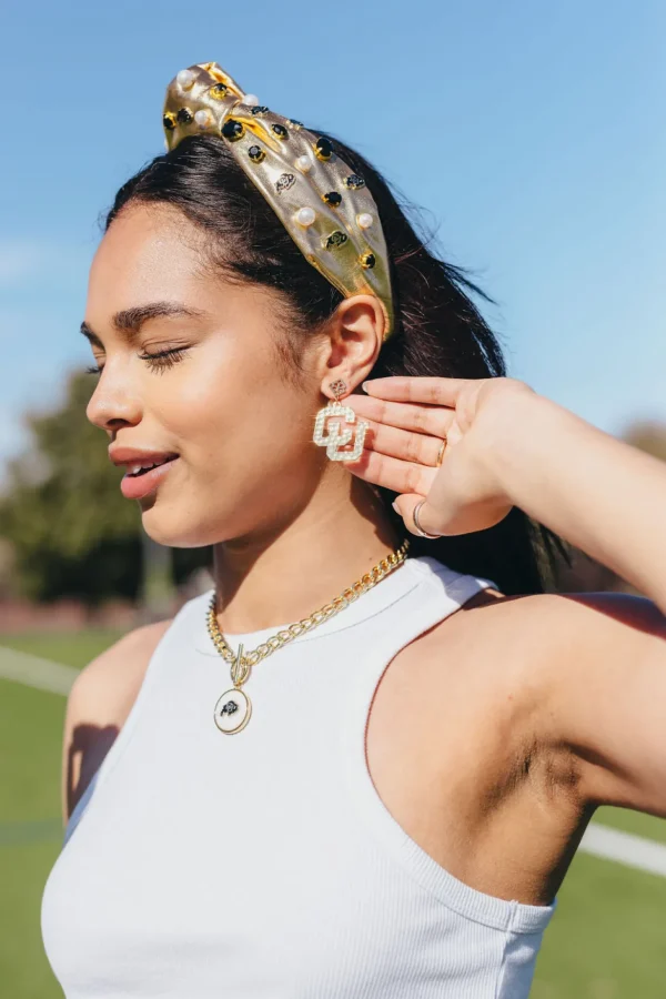 Colorado Gold Logo Headband-Brianna Cannon Sale