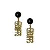 Colorado Mini Glitter Gold BUFFS Earrings-Brianna Cannon Sale