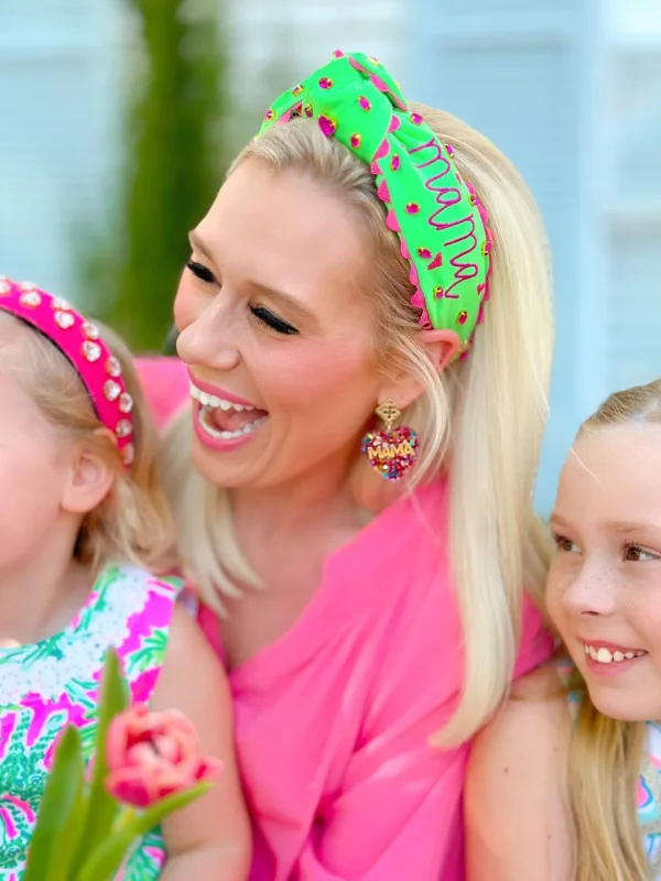 Confetti MAMA Heart Earrings-Brianna Cannon Discount