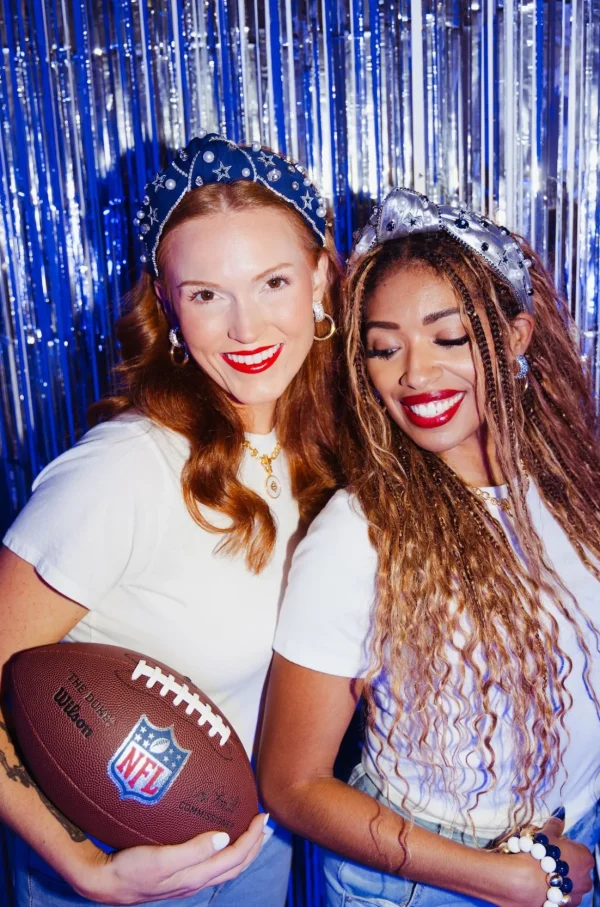 Dallas Cowboys Silver Logo Headband-Brianna Cannon New
