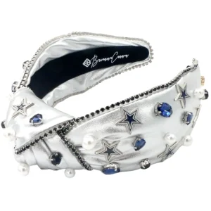 Dallas Cowboys Silver Logo Headband-Brianna Cannon New