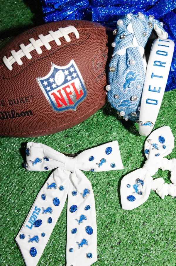 Detroit Lions Adult Cross Stitch Headband-Brianna Cannon Online