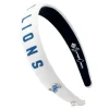 Detroit Lions Thin Embroidered Headband-Brianna Cannon Discount