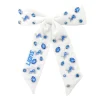 Detroit Lions White Bow Barrette-Brianna Cannon New