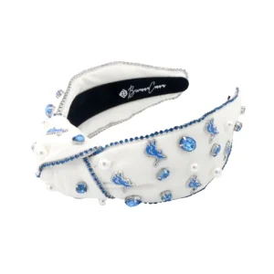 Detroit Lions White Logo Headband-Brianna Cannon Online