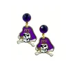 East Carolina Mini Pirates Logo Earrings-Brianna Cannon Clearance
