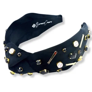 Fan Gear Baseball Headband in Black-Brianna Cannon Online