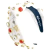 Fan Gear Basketball Headband in White-Brianna Cannon Hot
